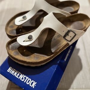 Birkenstock Women’s White Sandals